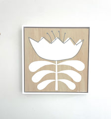 The Big Tulip in White