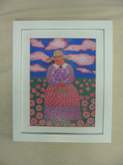 Gullah Girl in Felt Hat