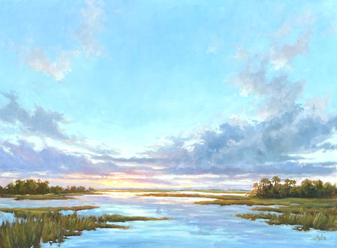 Cerulean Sunset