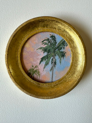 Sunset Palm Duo III