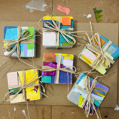 Abstract Art Drink Coasters No. 3