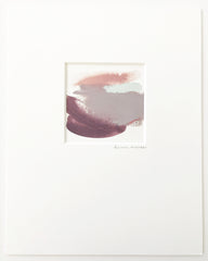 Color Study in Blush and Purple