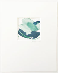 Color Study in Green and Blue