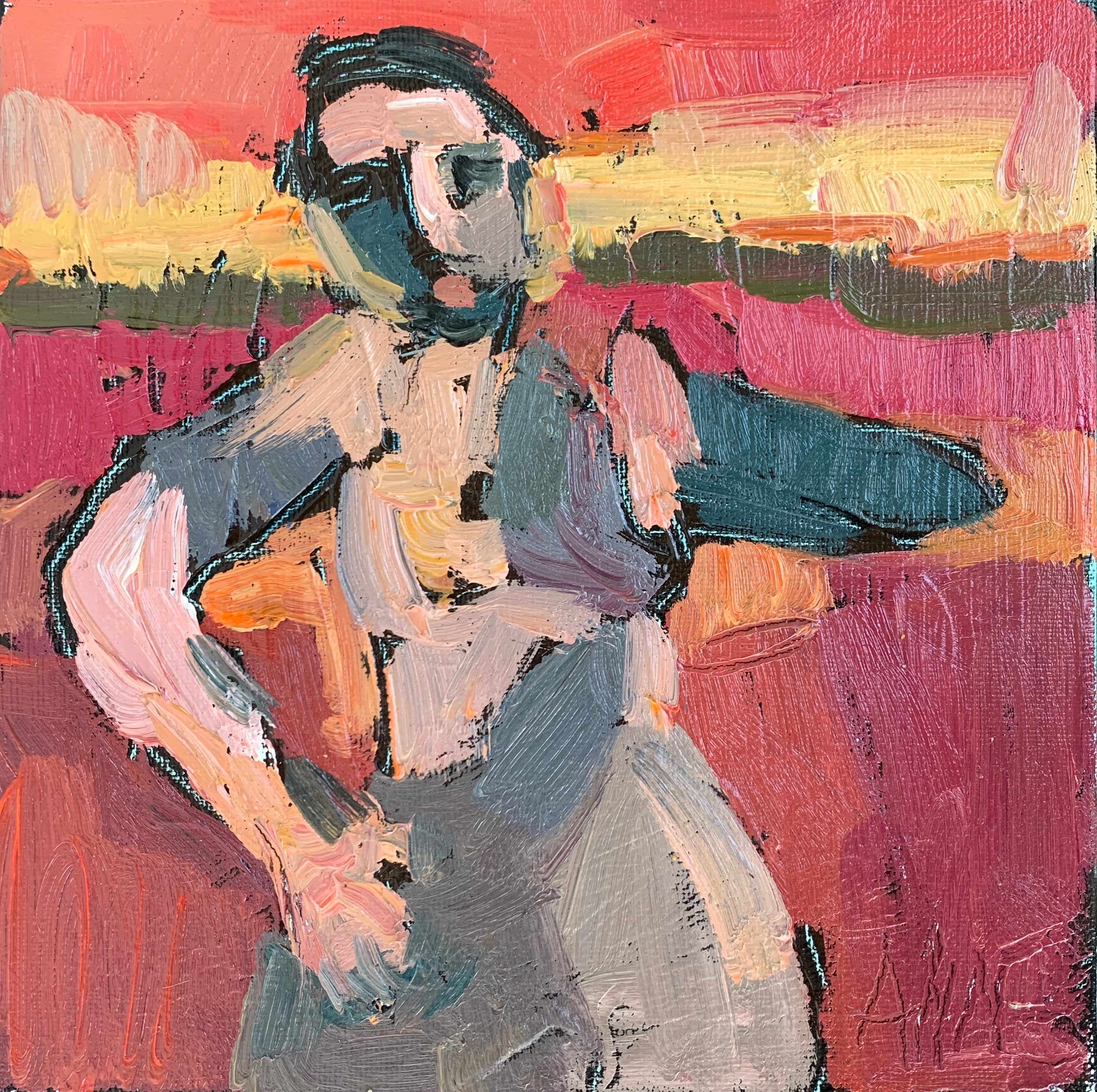 Figure on the Island I