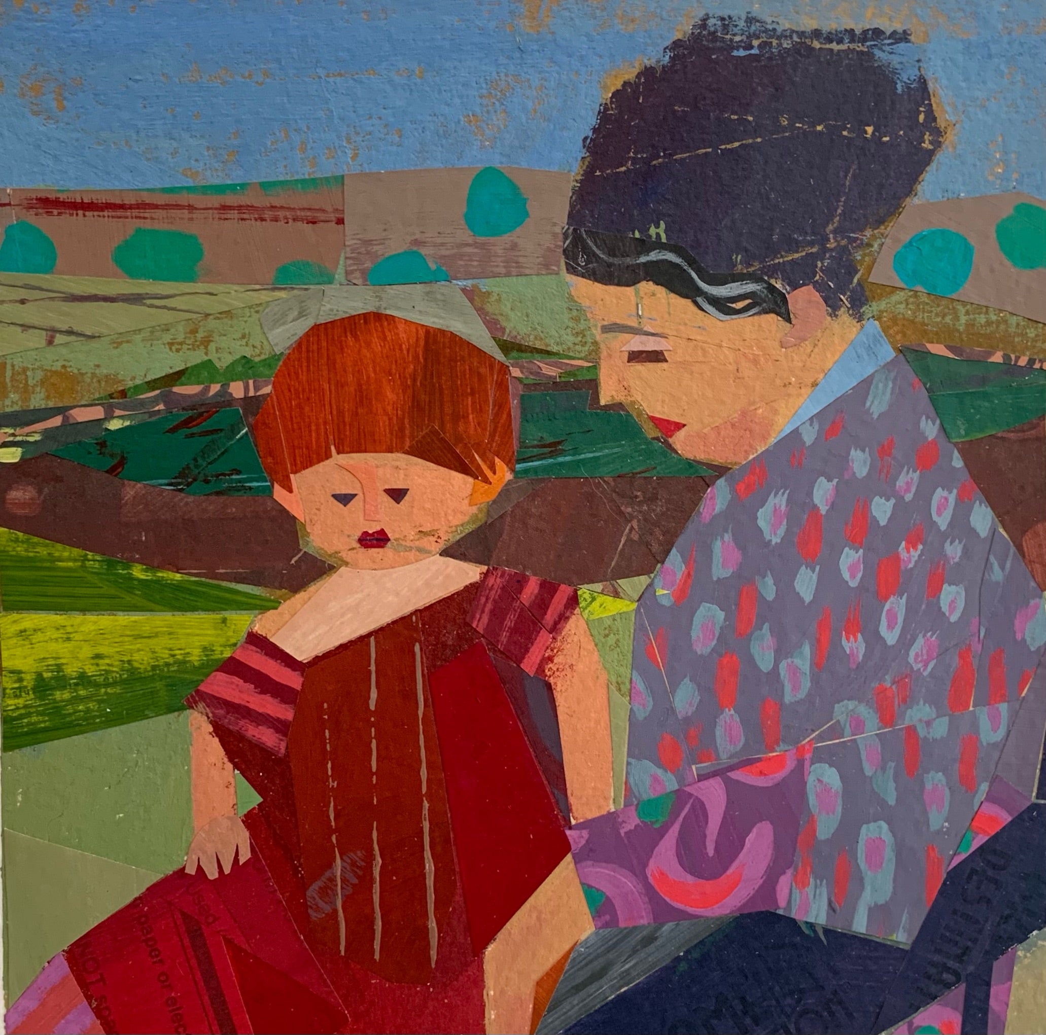In the Park (After Mary Cassatt)
