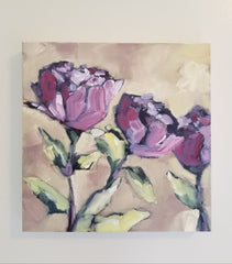 Purple Peonies