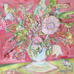 Rose + Foxglove Floral
