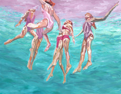Swimming in Pink