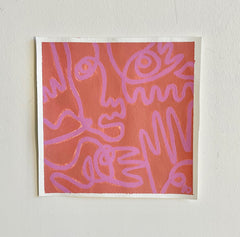 Fingers & Faces Pink on Pink